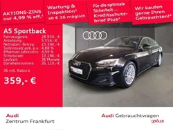 Brillantschwarz Gebraucht 2022 Audi A5 Coupé | 28.950 € (Superpreis)