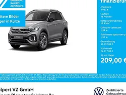 Indiumgrau metallic/schwarz Gebraucht 2025 VW T-Roc R-line SUV | 32.911 € (Superpreis)