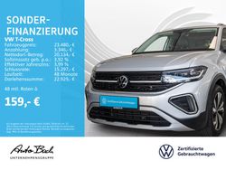 Silber (reflexsilber metallic) Gebraucht 2024 VW T-Cross Style SUV | 23.480 € (Fairer Preis)