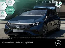 Blau Gebraucht 2022 Mercedes EQS450+ Premium Plus Limousine | 59.990 € (Guter Preis)
