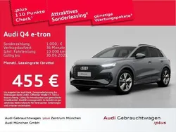 Kieselgrau Gebraucht 2024 Audi Q4 e-tron S-Line SUV | 48.932 € (Superpreis)
