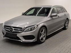 Palladiumsilbermet. Gebraucht 2016 Mercedes C160 AMG line Coupé | 17.480 € (Superpreis)