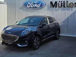 Obsidianschwarz metallic Gebraucht 2020 Ford Puma ST-Line Coupé | 19.950 € (Fairer Preis)