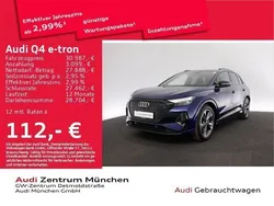 Navarrablau metallic Gebraucht 2021 Audi Q4 e-tron Ambiente SUV | 30.987 € (Fairer Preis)