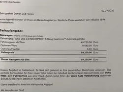 Schwarz Gebraucht 2019 Volvo V60 Inscription Kombi | 26.900 € (Guter Preis)