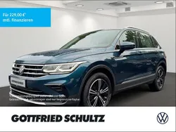 Blau Gebraucht 2022 VW Tiguan Elegance SUV | 28.490 € (Guter Preis)
