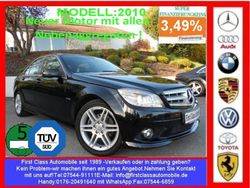 Schwarz metallic Gebraucht 2009 Mercedes C220 AMG Limousine | 13.989 €