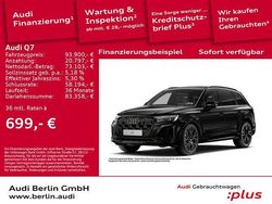 Schwarz Gebraucht 2024 Audi Q7 S-Line SUV | 93.900 €