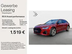 Grenadinerot metallic Neu 2025 Audi RS6 Performance Kombi | 152.990 € (Guter Preis)