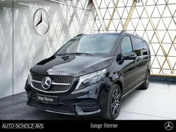 Obsidianschwarz metallic Gebraucht 2024 Mercedes V300 AMG Van / Kleinbus | 66.374 € (Guter Preis)