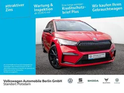 Velvetrot premium metallic Gebraucht 2024 Skoda Enyaq iV SportLine SUV | 33.950 € (Fairer Preis)
