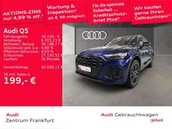 Blau Gebraucht 2023 Audi Q5 S-Line SUV | 36.450 € (Superpreis)