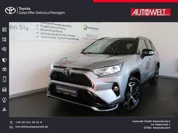 Lichtsilber metallic / dach schwarz Gebraucht 2021 Toyota RAV4 Hybrid Style SUV | 36.949 € (Fairer Preis)