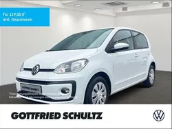 Weiß Gebraucht 2021 VW up! Kleinwagen | 11.780 € (Fairer Preis)