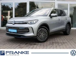 Oyster silver (silber) Gebraucht 2024 VW Tiguan Elegance SUV | 42.300 € (Teuer)