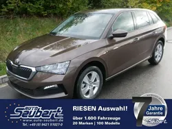 Braun metallic Gebraucht 2019 Skoda Scala Ambition Kleinwagen | 16.990 € (Guter Preis)