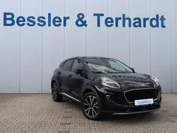 Schwarz metallic Gebraucht 2021 Ford Puma Titanium X | 21.580 € (Fairer Preis)