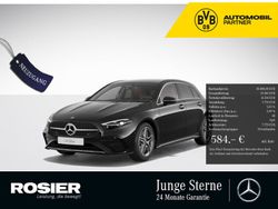 Schwarz / nachtschwarz Gebraucht 2024 Mercedes A250 Premium Plus Limousine | 38.880 € (Teuer)