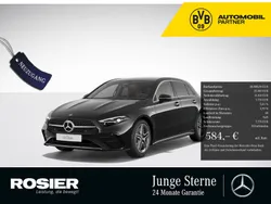 Schwarz / nachtschwarz Gebraucht 2024 Mercedes A250 Premium Plus Limousine | 38.880 € (Etwas zu teuer)