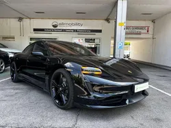 Schwarz Gebraucht 2020 Porsche Taycan Turbo Limousine | 65.000 € (Teuer)