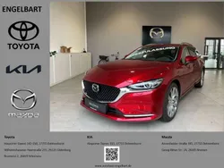 Soul red crystal Gebraucht 2023 Mazda 6 Exclusive-Line Kombi | 31.595 € (Guter Preis)
