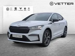 Weiß (weiß (moonweiss perleffekt)) Neu 2024 Skoda Enyaq iV SportLine SUV | 54.488 € (Teuer)