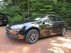 Schwarz Gebraucht 2013 VW Golf Cabriolet Cabrio | 7.685 € (Fairer Preis)