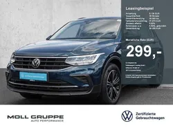 Nightshade blue metallic Gebraucht 2022 VW Tiguan Life SUV | 31.970 € (Guter Preis)