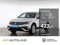 Pure white Gebraucht 2024 VW Tiguan Allspace Life SUV | 35.400 € (Fairer Preis)