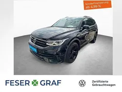 Deep black perleffekt Gebraucht 2024 VW Tiguan Allspace R-line SUV | 43.900 € (Fairer Preis)