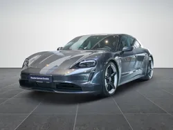Vulkangraumetallic (metallic) Gebraucht 2024 Porsche Taycan Limousine | 84.900 € (Teuer)