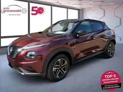 Burgundy metallic kontrastfarb Neu 2025 Nissan Juke N-Connecta SUV | 26.300 € (Etwas zu teuer)