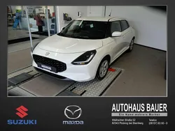 Pure white pearl met Neu 2025 Suzuki Swift Comfort Kleinwagen | 18.590 €