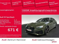 Distriktgrün metallic Gebraucht 2022 Audi S5 Sportback Ambiente Kleinwagen | 53.990 € (Fairer Preis)
