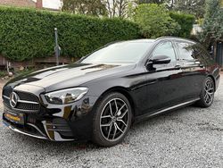 Schwarz Gebraucht 2021 Mercedes E220 AMG line Kombi | 31.900 € (Guter Preis)