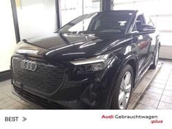 Mythosschwarz metallic Gebraucht 2022 Audi Q4 Sportback e-tron S-Line SUV | 27.888 € (Guter Preis)