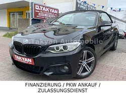 Schwarz Gebraucht 2015 BMW 218 Sport Line Cabrio | 14.990 € (Guter Preis)