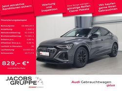 Grau Gebraucht 2023 Audi Q8 Sportback e-tron S-Line SUV | 64.980 € (Teuer)