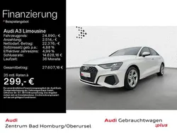 Ibisweiß Gebraucht 2022 Audi A3 S-Line Limousine | 24.890 € (Superpreis)