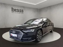 Mythosschwarz metallic Gebraucht 2021 Audi A8 Ambiente Limousine | 54.600 € (Fairer Preis)