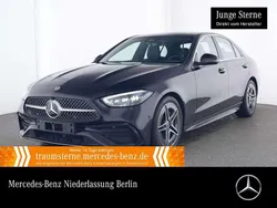Schwarz Gebraucht 2024 Mercedes C200 AMG Limousine | 42.890 € (Fairer Preis)