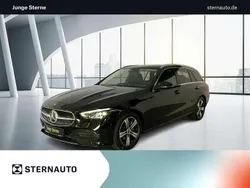 Metalliclack obsidianschwarz Gebraucht 2024 Mercedes C180 Avantgarde Kombi | 34.980 € (Fairer Preis)