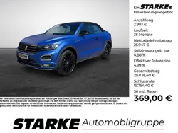 Ravennablau matt Gebraucht 2021 VW T-Roc Cabriolet Edition Cabrio | 28.930 € (Fairer Preis)