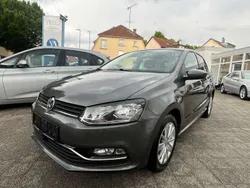 Pepper grey metallic Gebraucht 2015 VW Polo Highline Kleinwagen | 13.950 € (Fairer Preis)