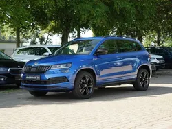 Blau Gebraucht 2019 Skoda Karoq SportLine SUV | 25.779 € (Teuer)