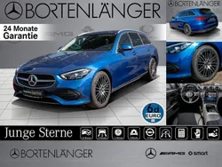 Blau Gebraucht 2024 Mercedes C200 Advanced Limousine | 35.888 € (Guter Preis)
