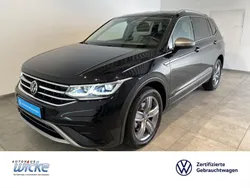 Schwarz Gebraucht 2022 VW Tiguan Allspace Elegance SUV | 37.990 € (Guter Preis)