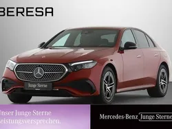 Rot Gebraucht 2024 Mercedes E300 AMG Limousine | 54.750 € (Fairer Preis)