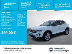 Weiß Gebraucht 2024 VW T-Roc Style SUV | 32.490 € (Fairer Preis)