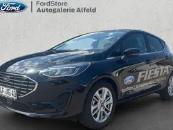 Agate black metallic Gebraucht 2023 Ford Fiesta Titanium Kleinwagen | 17.900 € (Fairer Preis)